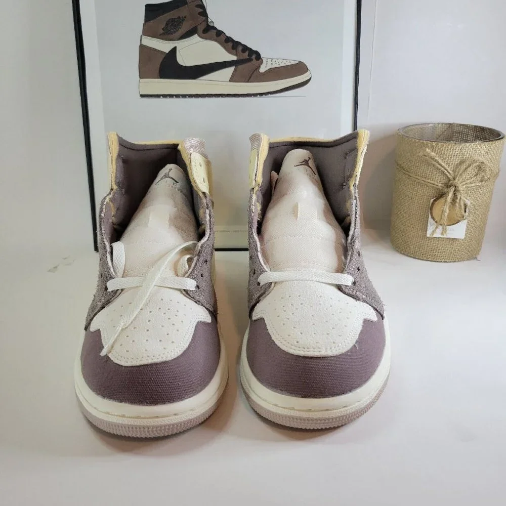 Air Jordan 1 Mid SE Craft Taupe Haze DM9652-102 Men's Size 8